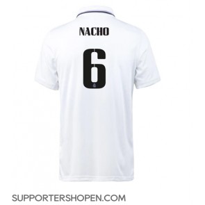 Real Madrid Nacho #6 Hemma Matchtröja 2022-23 Kortärmad